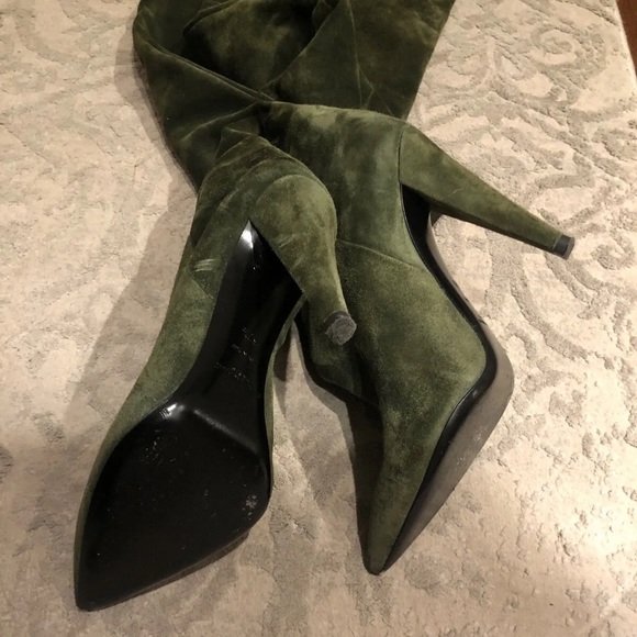 SOLD OUT Saint Laurent Nikki Boots 37.5 💚 - Picture 7 of 7